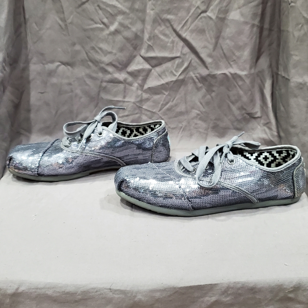 Toms Sequin Cordones